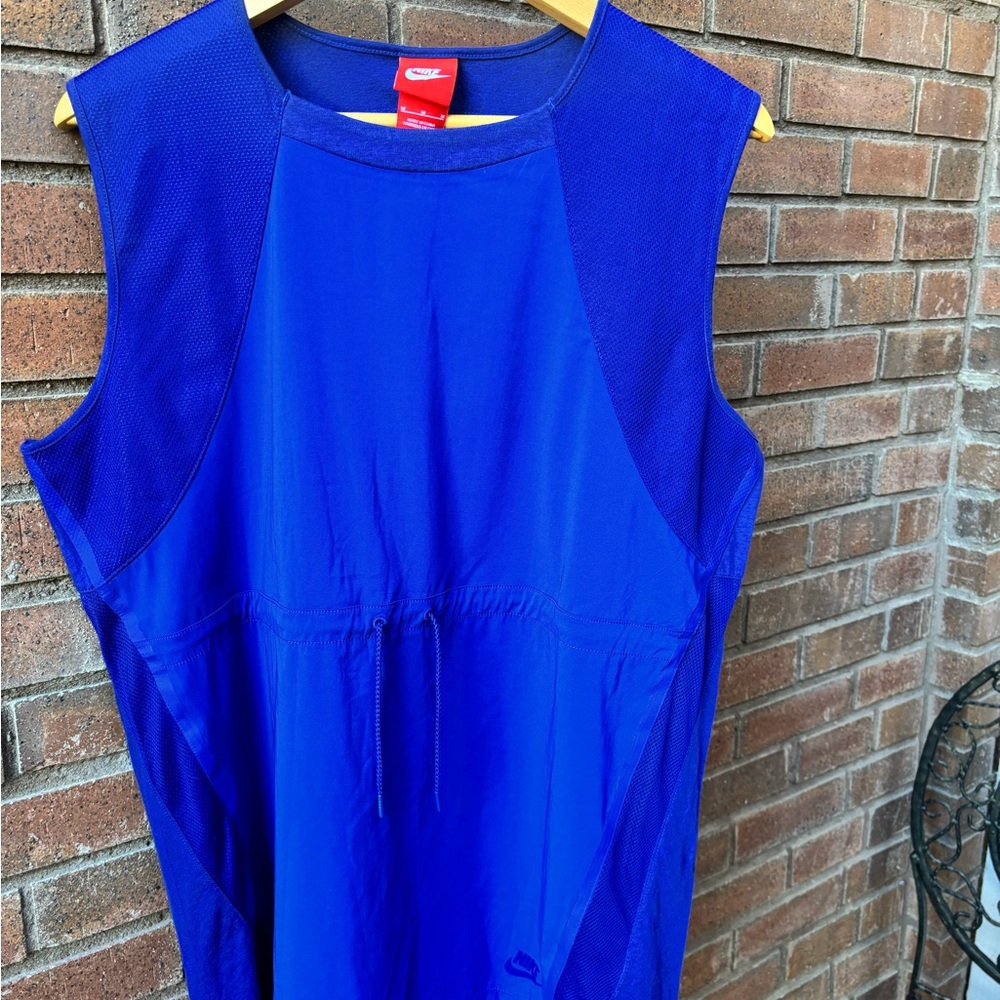 Nike Royal Blue Sleeveless Tunic Top or Mini Dress Size M